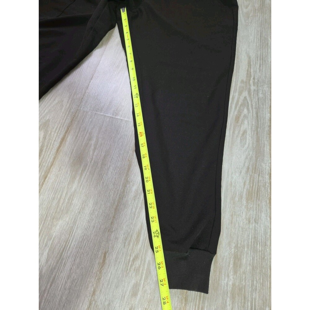 FIGS Zamora Scrub Pants Black Jogger Drawstring Stretch Cargo Womens XL EUC - Picture 7 of 9